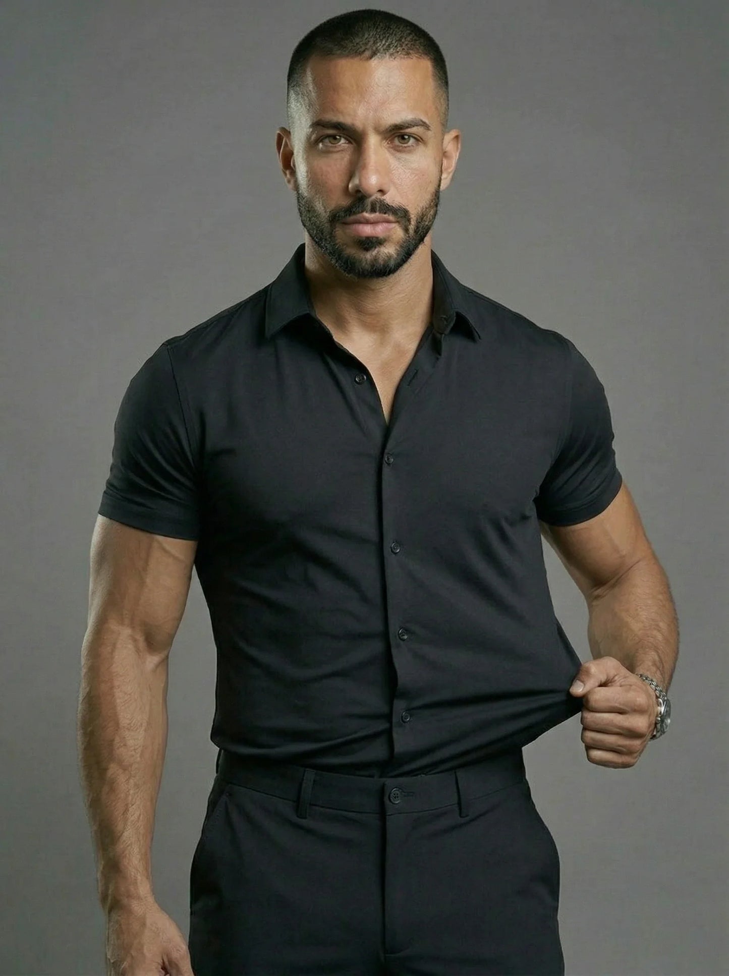 Executive Stretch Short Sleeve