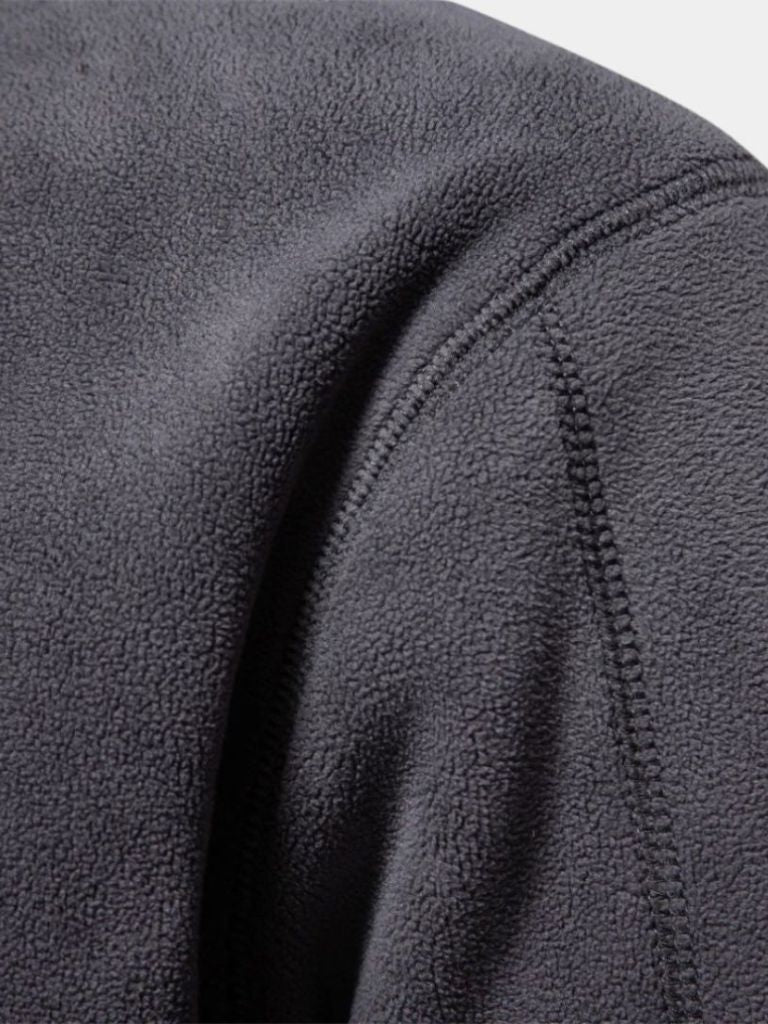 Men’s Knit Sweater – Alpine Quarter Zip Casual Everyday Knitwear