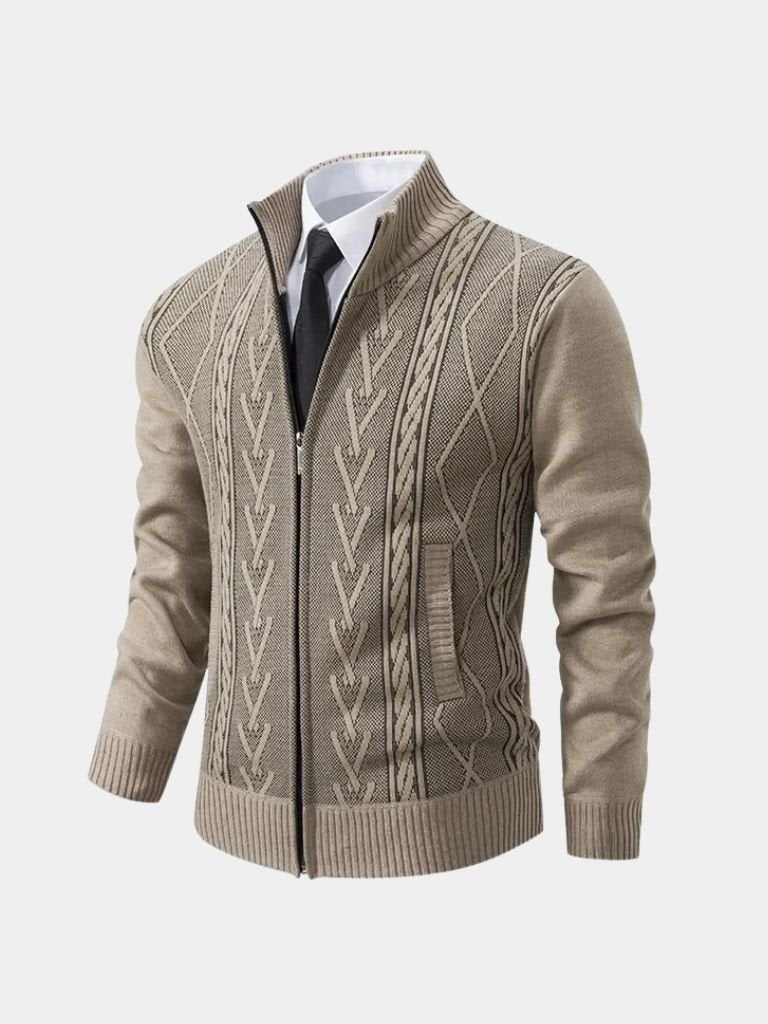 Men’s Knit Sweater – Essential Old Money Casual Everyday Knitwear